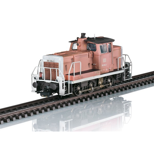 M&auml;rklin H0 AC Diesellokomotive BR 360, DB, orientrot, digital Sound, MHI