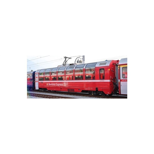 BEMO H0 AC Panoramawagen RhB Bps 2511 "Bernina Express - 50 Jahre"