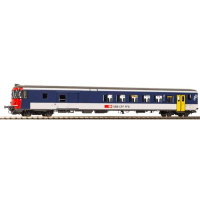 PIKO H0 AC Steuerwagen BDt EW II, SBB, NPZ, weiss/blau,...