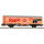 PIKO H0 DC Gedeckter G&uuml;terwagen "RAPID", orange