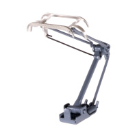 Sommerfeldt H0 Einholmstromabnehmer Wippe schmal, Re 482, 1 Paar