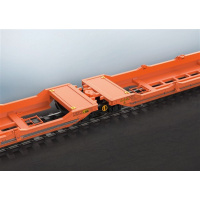 M&auml;rklin H0 AC Doppel-Taschenwagen Sdggmrss "Bertschi"