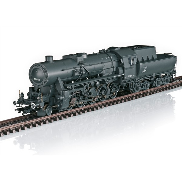 M&auml;rklin H0 AC Dampflokomotive Baureihe 52, DR, grau, digital Sound