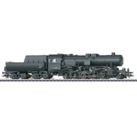 M&auml;rklin H0 AC Dampflokomotive Baureihe 52, DR, grau, digital Sound