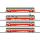 Minitrix N DC Wagen-Set Swiss Express SBB, Speisewagen, 4-teilig