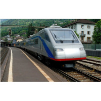 Rivarossi H0 DC Triebzug ETR 470, SBB, silbrig,...
