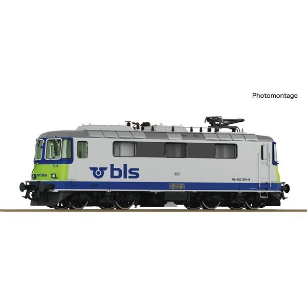 Roco H0 DC Elektrolokomotive 420 501-9, BLS, analog