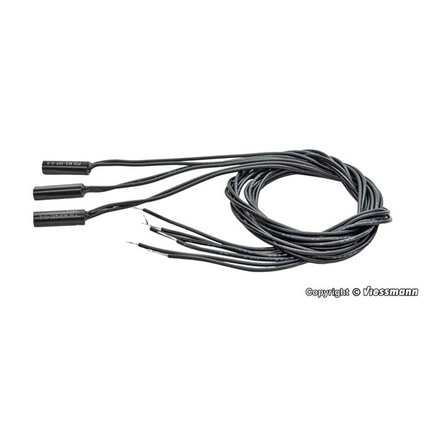 Viessmann H0 CarMotion Fahrzeugdetektor, 3 St&uuml;ck