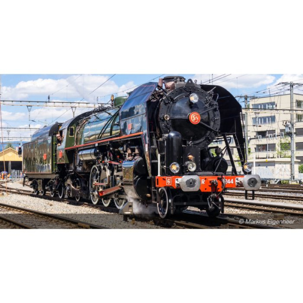 Jouef H0 DC Dampflokomotive 141 R 1244, Verein Mikado Brugg, digital Sound