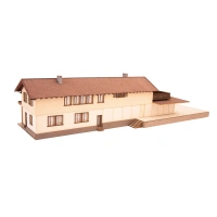 NOCH H0 Bahnhof Berg&uuml;n, Lasercut Bausatz