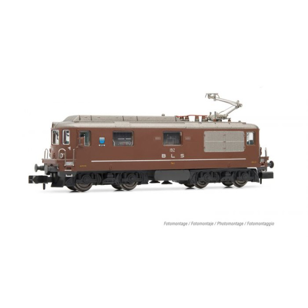 Arnold N DC Elektrolokomotive Re 4/4 192, Spiez, BLS, braun, analog