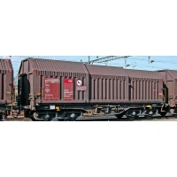 Brawa H0 DC Teleskophaubenwagen Shimms, SBB, braun