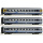 Roco H0 DC Personenwagen Set 1, Cisalpino, CIS, 3-teilig
