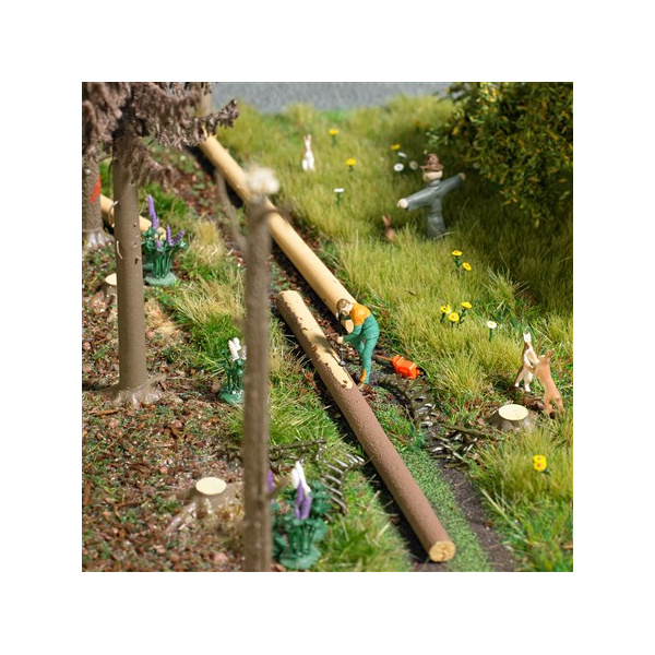 BUSCH H0 Action Set: Baumsch&auml;lung
