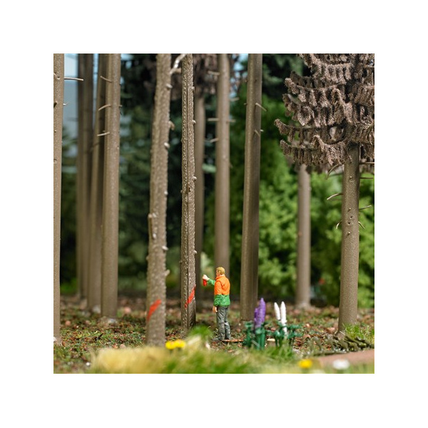 BUSCH H0 Action Set: Forstmarkierungen