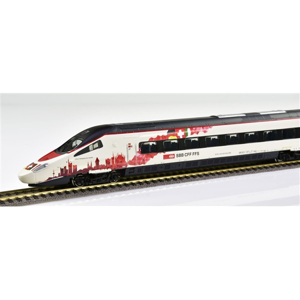 Lima H0 DC Triebzug RABe 503 022 ICN Milano-Frankfurt,  SBB, 4-teilig Ep. VI, analog