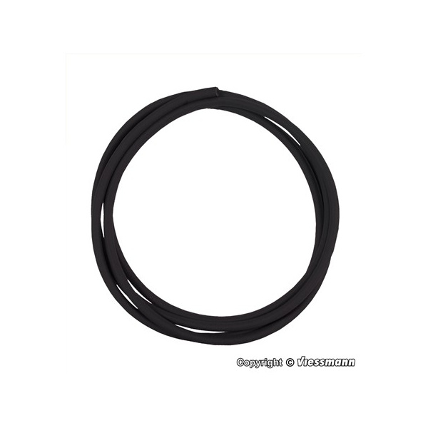 Viessmann Schrumpfschlauch schwarz, 40 cm, Innendurchmesser 1,2 mm