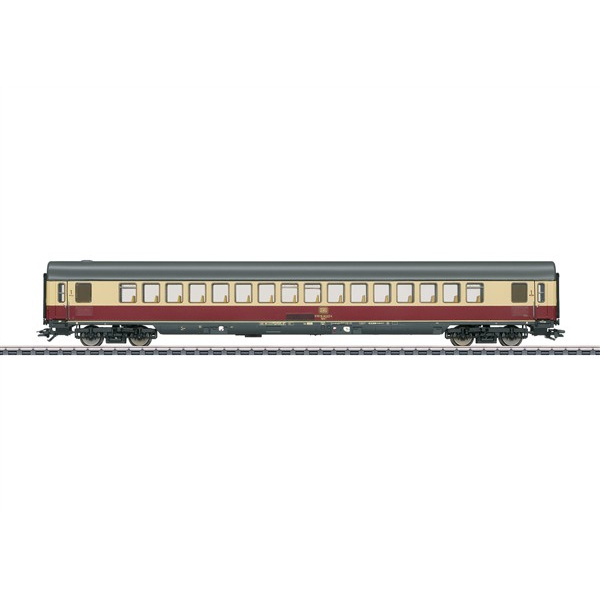 M&auml;rklin H0 AC Schnellzugwagen Apmz 121, 1. Kl., DB, creme/rot