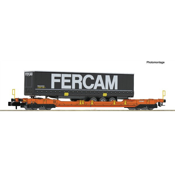Fleischmann N Taschenwagen T5, WASCOSA, Auflieger FERACM