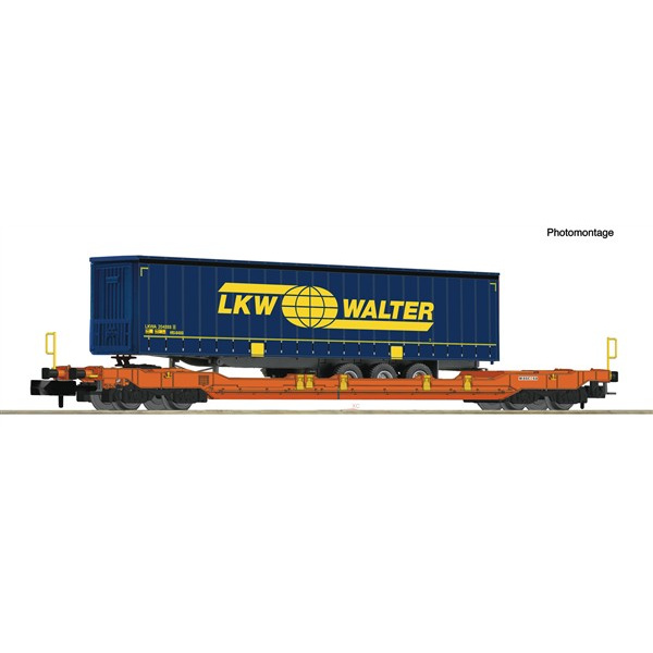 Fleischmann N Taschenwagen T5, WASCOSA, Auflieger LKW WALTER