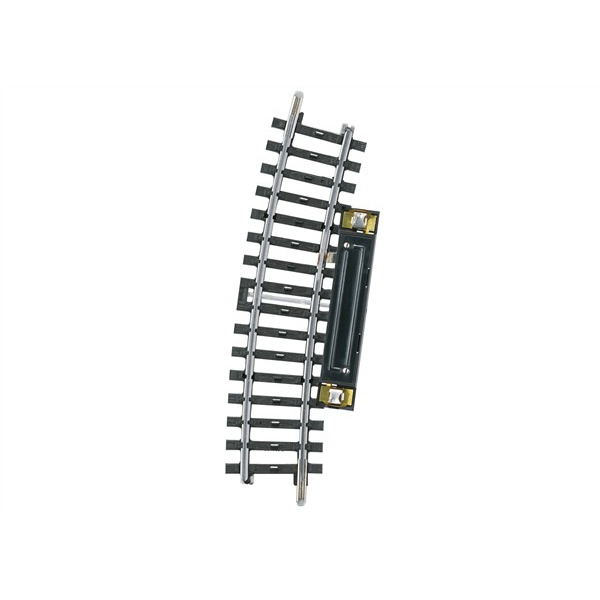 M&auml;rklin H0 K-Gleis Schaltgleis gebogen R2, 424,6mm