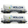 Roco H0 DC 2-tlg. Set: Silowagen, Holcim