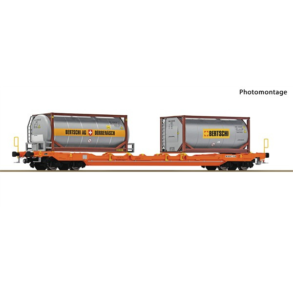 Roco H0 DC Taschenwagen T5, Wascosa