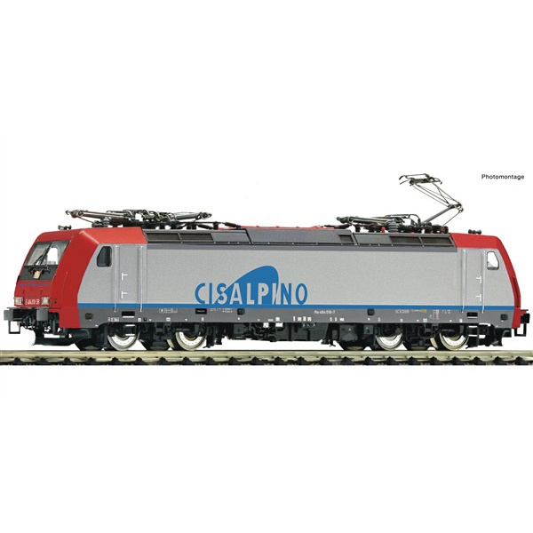 Fleischmann N Elektrolokomotive Re 484 018-7, Cisalpino, digital Sound