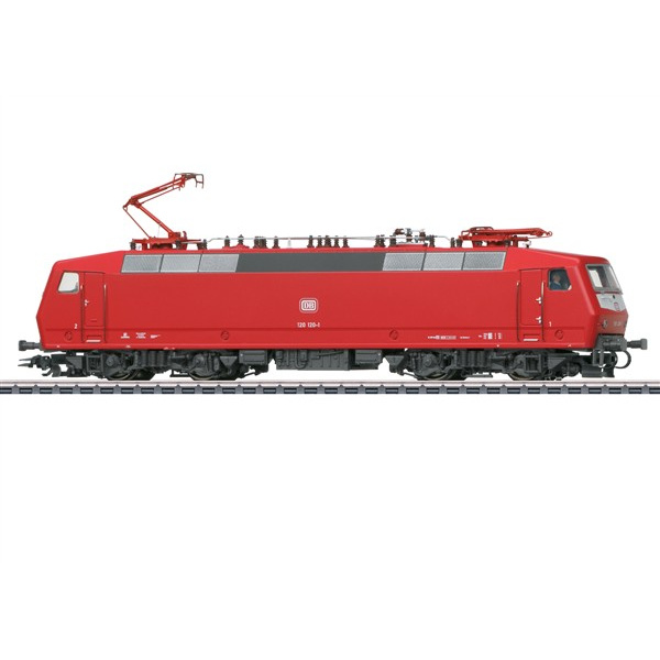 M&auml;rklin H0 AC Elektrolokomotive Baureihe 120.1, DB, orientrot, digital Sound, MHI