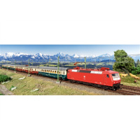 M&auml;rklin H0 AC Elektrolokomotive Baureihe 120.1, DB, orientrot, digital Sound, MHI