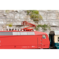 M&auml;rklin H0 AC Elektrolokomotive Baureihe 120.1, DB, orientrot, digital Sound, MHI