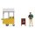 NOCH H0 Tiny-Scenes &bdquo;Hot-Dog Stand&ldquo;