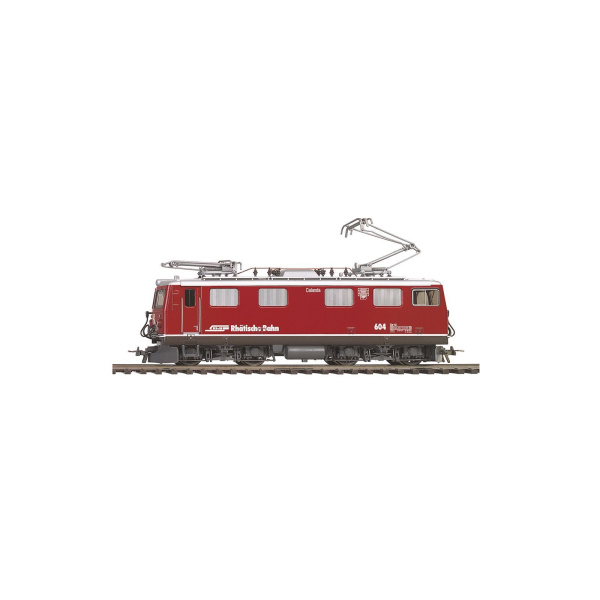 BEMO H0m Elektrolokomotive Ge 4/4 I 606, RhB, "Kesch", rot, digital Sound