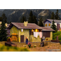 Kibri H0 Berghaus Pal&uuml; in Grevasalvas