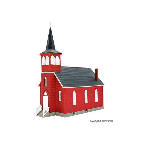 Kibri H0 Kirche in Schweden, rot