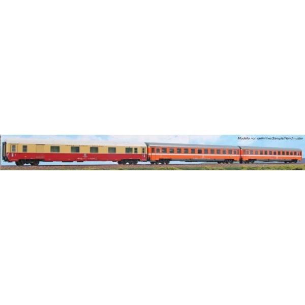 ACME H0 Wagenset Intercity "Lemano", 3-teilig