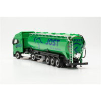 Herpa H0 Iveco S-Way LNG Silo-Sattelzug &bdquo;Jost Group&ldquo; (Luxemburg/Wei&szlig;wampach)