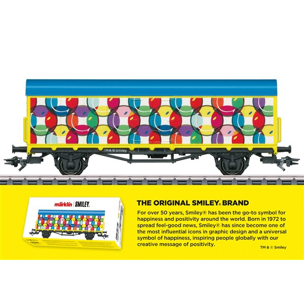 M&auml;rklin H0 AC G&uuml;terwagen SMILEY 2024, bunt
