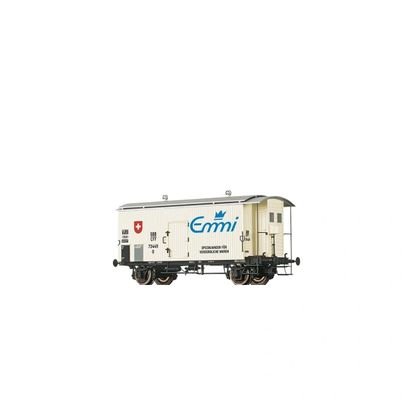 Brawa H0 DC Gedeckter G&uuml;terwagen K2, SBB,  "Emmi"