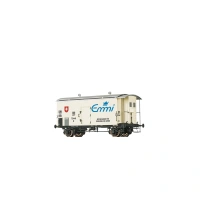 Brawa H0 DC Gedeckter G&uuml;terwagen K2, SBB,...