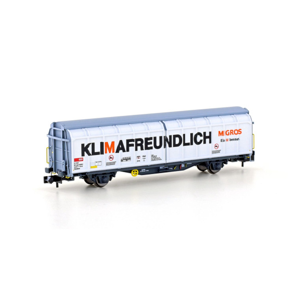 Hobbytrain N DC Schiebewandwagen Hbbillns SBB, MIGROS , Ep. VI,