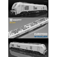 Sudexpress H0 DC Elektrolokomotive 2019 307-8 "HSL", Stadler Euro9000, digital Sound Panto