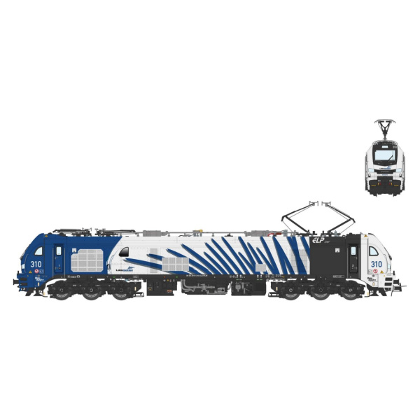 Sudexpress H0 DC Elektrolokomotive 2019 310-2  "Lokomotion", Stadler Euro9000, digital Sound Panto