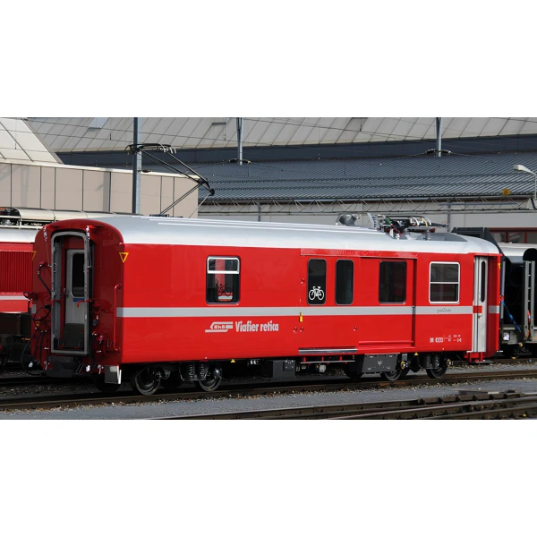 KATO N DC Gep&auml;ckwagen DS 4222, RhB, rot