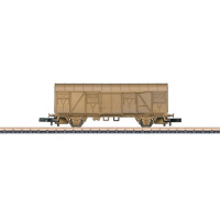 M&auml;rklin Z Gedeckter G&uuml;terwagen in Echtbronze
