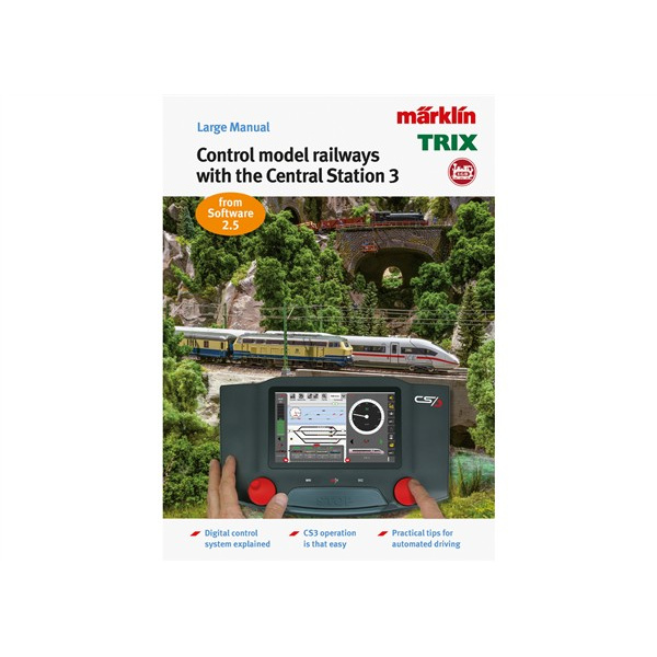M&auml;rklin Book Model Railroad Manual "Digital Control with the M&auml;rklin Central Station 3" English