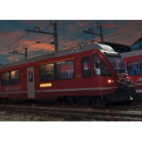 LGB G Triebzug ABe 8/12 "Allegra", Ahnenzug, RhB, digital Sound