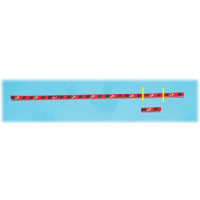 CdB Fahrwerksbeleuchtung, Streifen &agrave; 10 LED, 5-18 VDC, 100x3x1mm