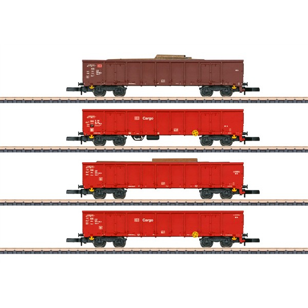 M&auml;rklin Z Hochbordwagen-Set Eanos, DB AG