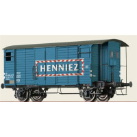 Brawa H0 DC Gedeckter G&uuml;terwagen Gklm...